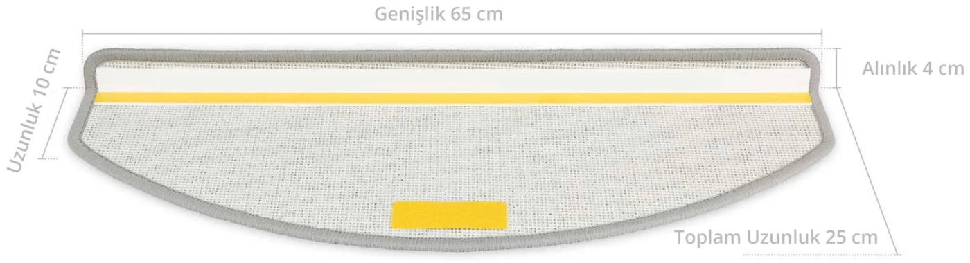 Stepmat Bukle Halıdan Basamak ve Merdiven Paspası